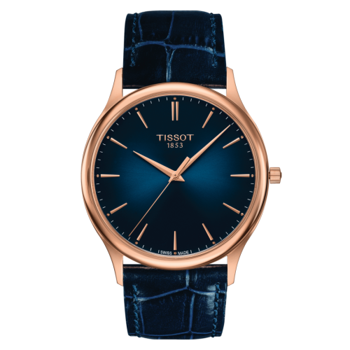Tissot Excellence 18K Rose Gold / Blue